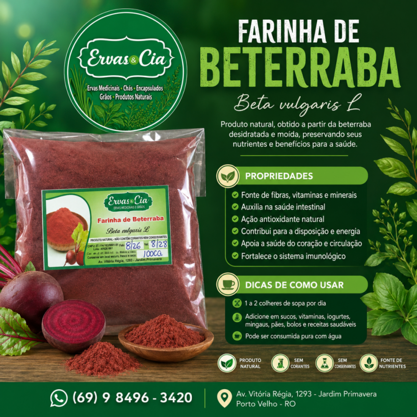 FARINHA DE BETERRABA