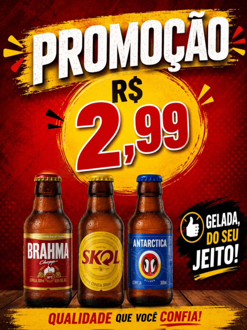 Cerveja 300 ml