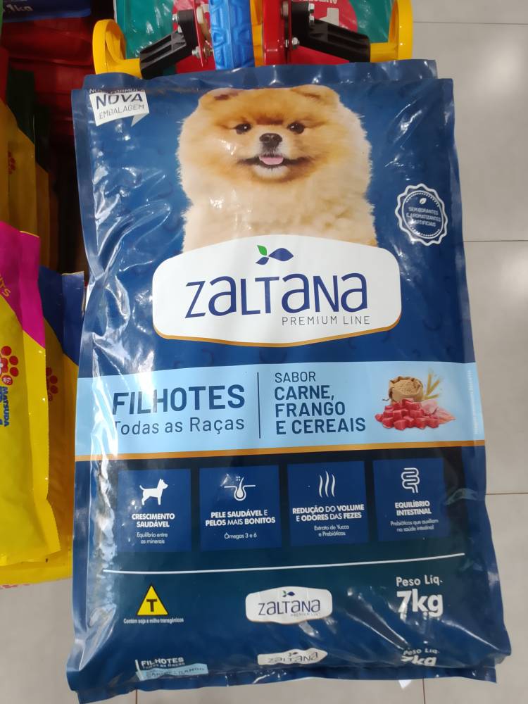 Ração zaltana 7kg