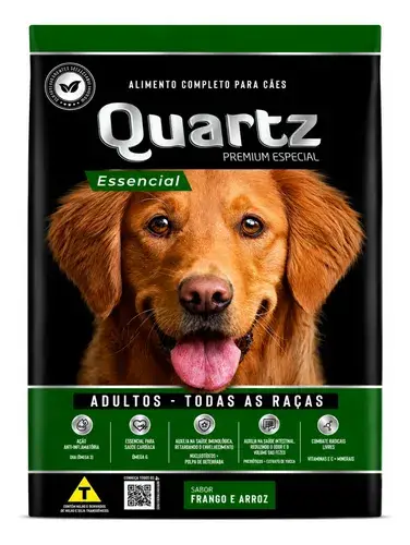 Ração quartz essencial 20 kg