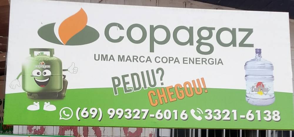 Banner COPAGÁZ - GÁZ  E ÁGUA MINERAL