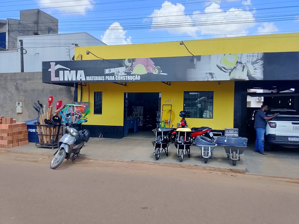 Banner LIMA MATERIAIS PARA CONSTRUÇÃO