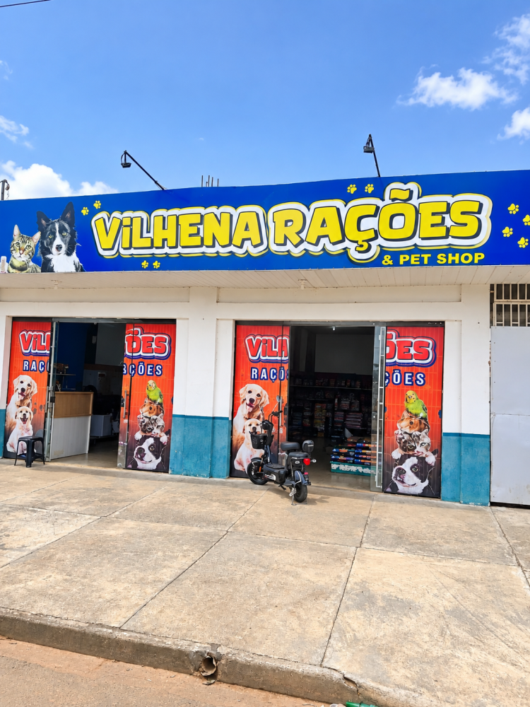 Banner VILHENA RAÇÕES E PET SHOP