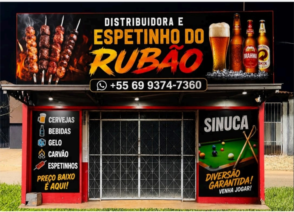 Galeria Distribuidora e espetinho Rubao