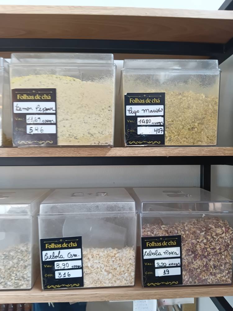 Galeria FOLHAS DE CHÁ PRODUTOS NATURAIS  E TEMPEROS