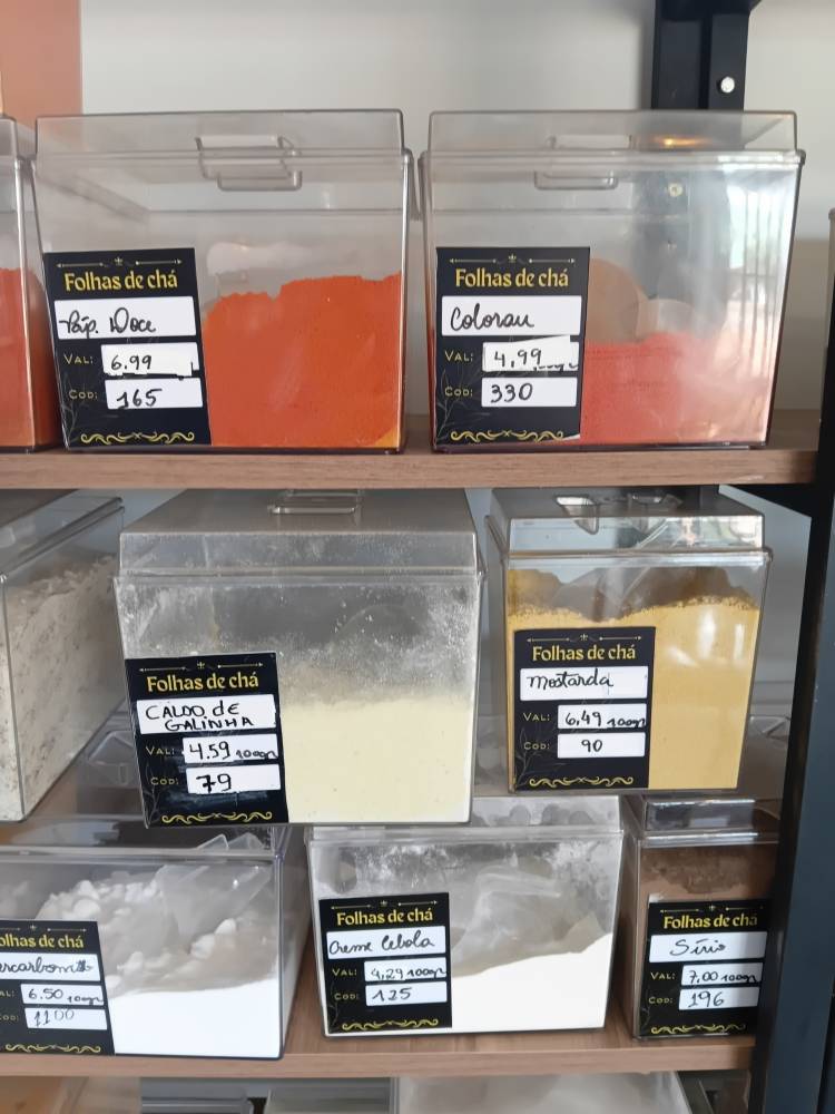 Galeria FOLHAS DE CHÁ PRODUTOS NATURAIS  E TEMPEROS