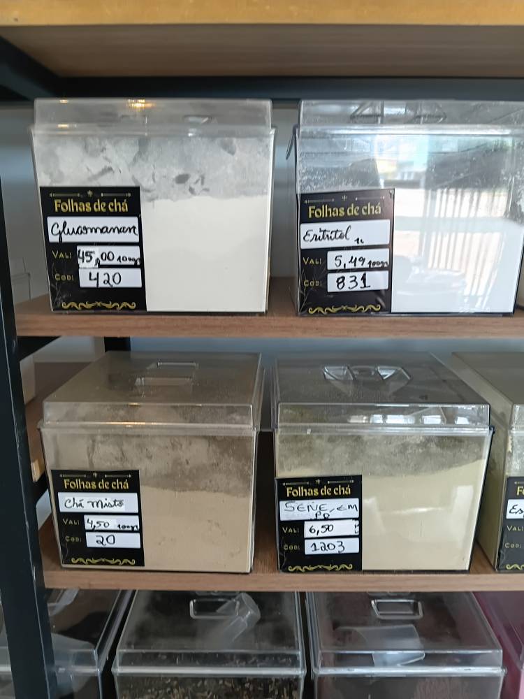 Galeria FOLHAS DE CHÁ PRODUTOS NATURAIS  E TEMPEROS
