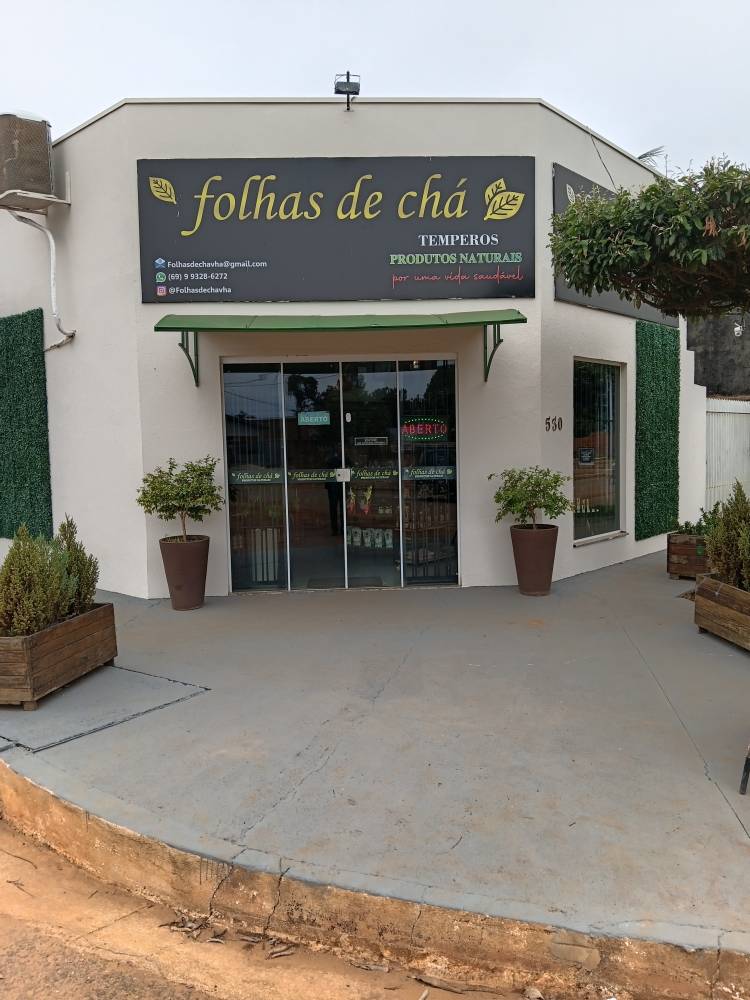 Galeria FOLHAS DE CHÁ PRODUTOS NATURAIS  E TEMPEROS