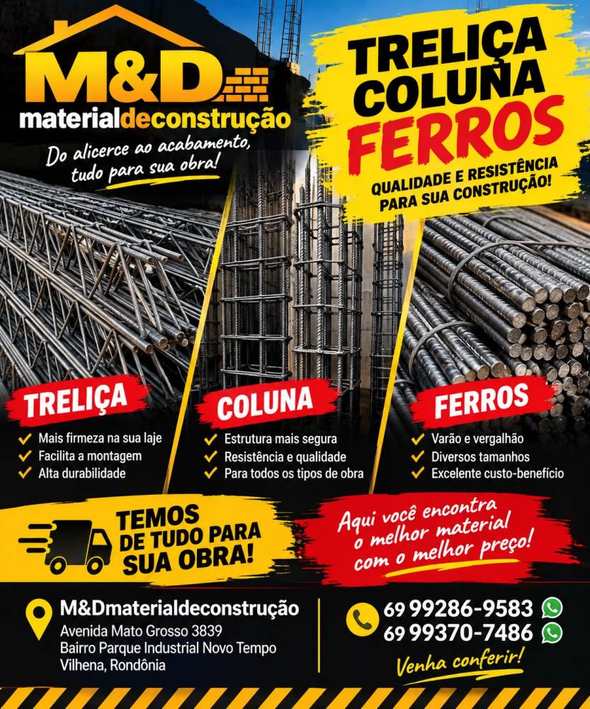Galeria M&D MATERIAIS PARA CONSTRUÇÃO